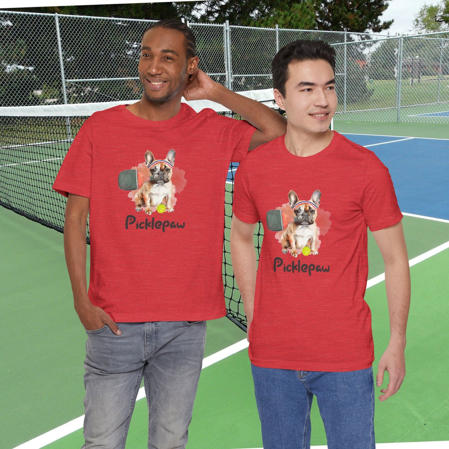 French Bulldog Pickleball Tee