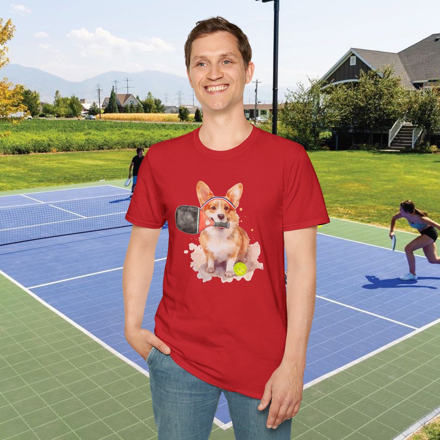 Pickleball Corgi Shirt #5