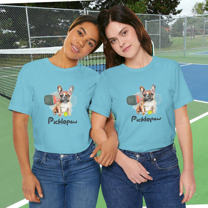 French Bulldog Pickleball Tee