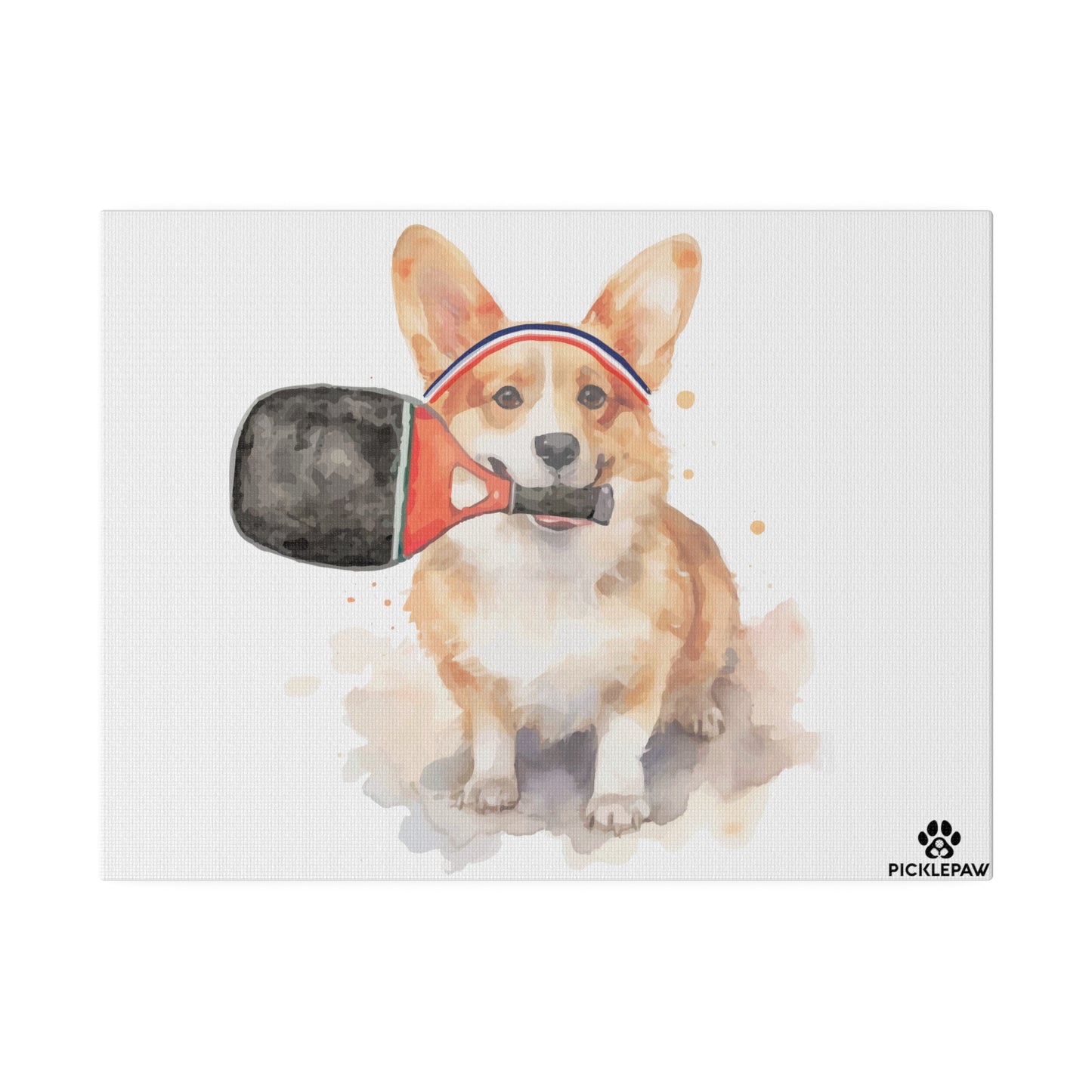 Corgi Pickleball Canvas