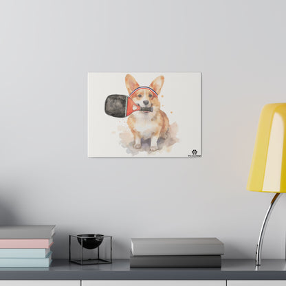 Corgi Pickleball Canvas