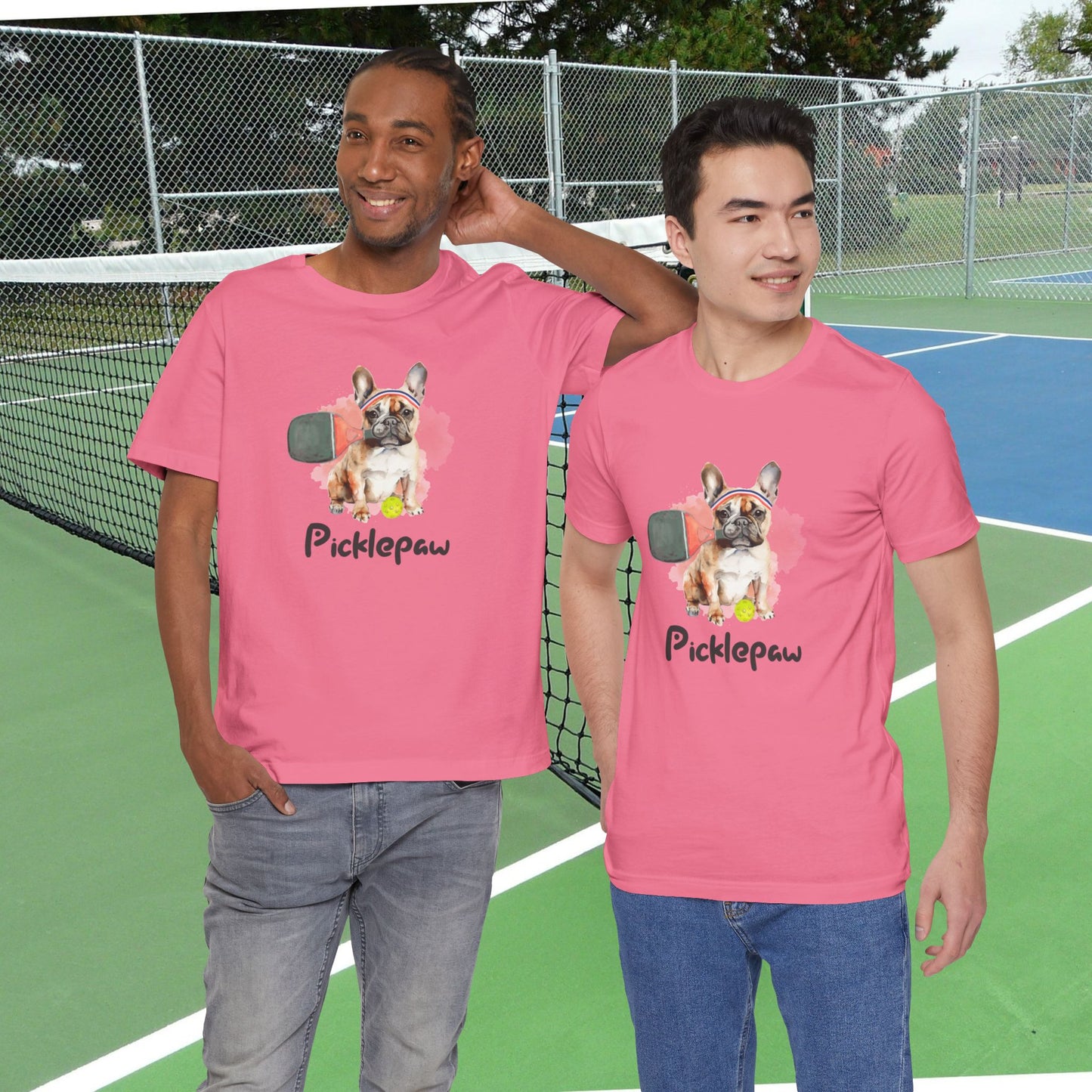 French Bulldog Pickleball Tee