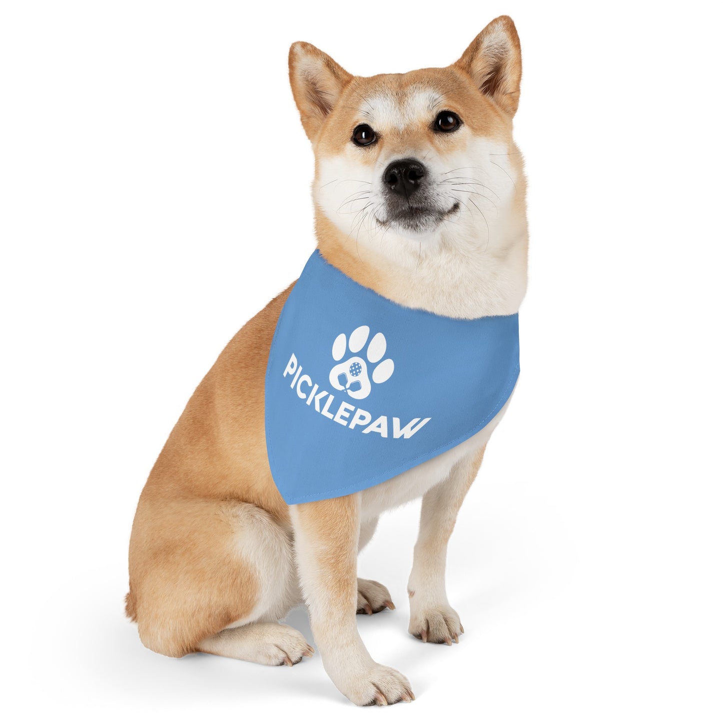 PicklePaw Bandana Collar Blue