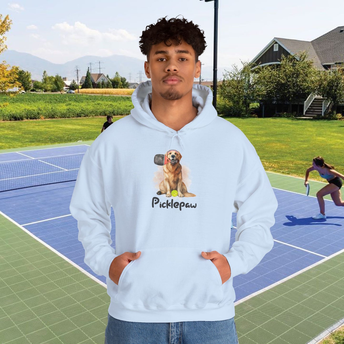 PicklePaw Retriever Hooded Sweatshirt