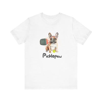 French Bulldog Pickleball Tee