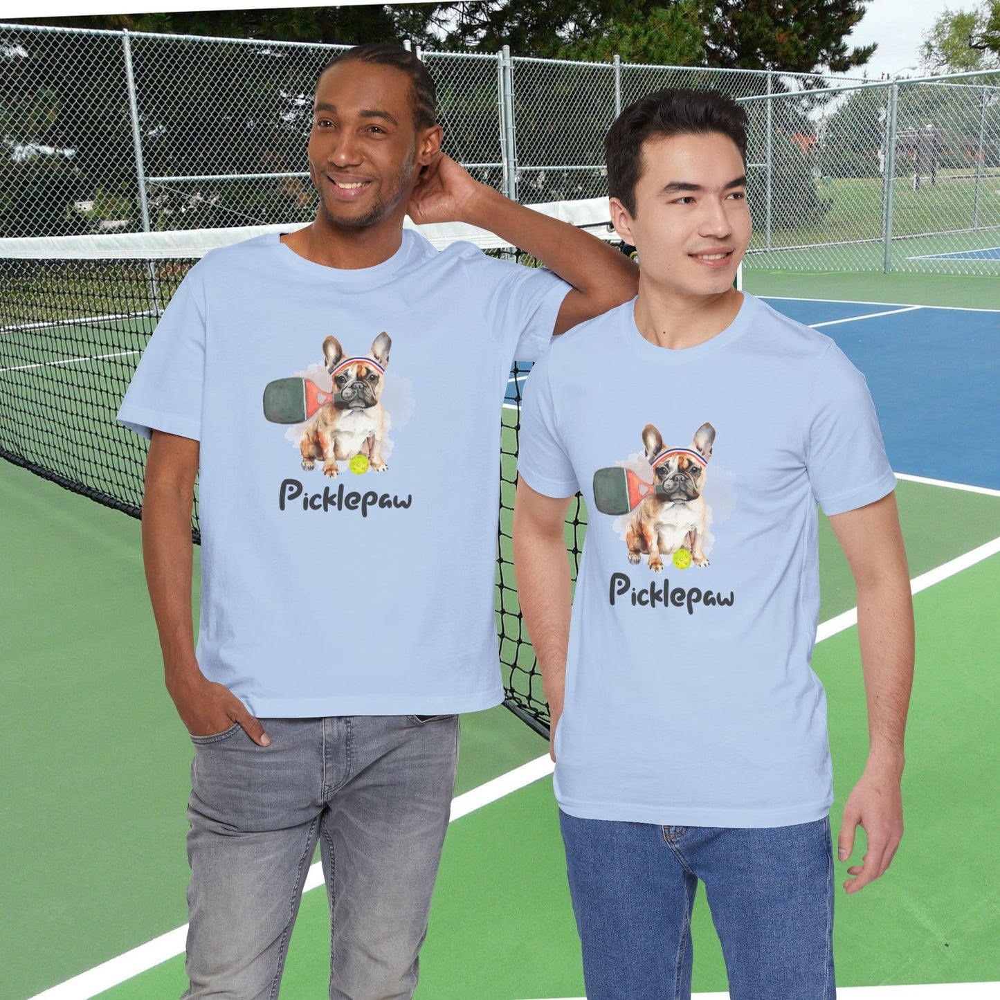 French Bulldog Pickleball Tee