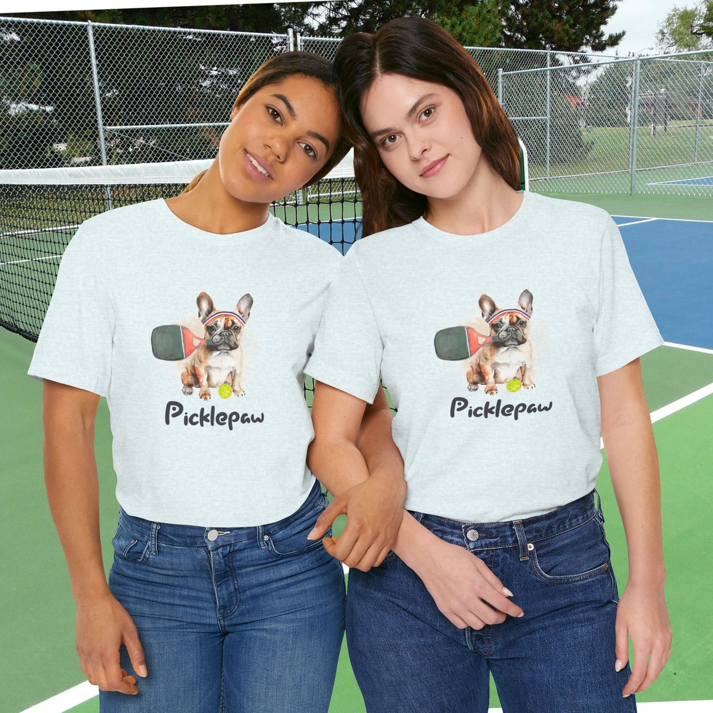 French Bulldog Pickleball Tee