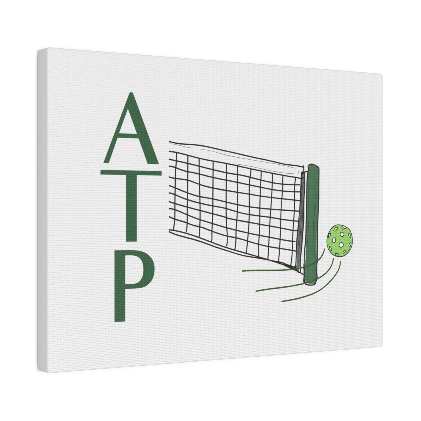 Canvas Print - Celebrate our favorite pickleball shot