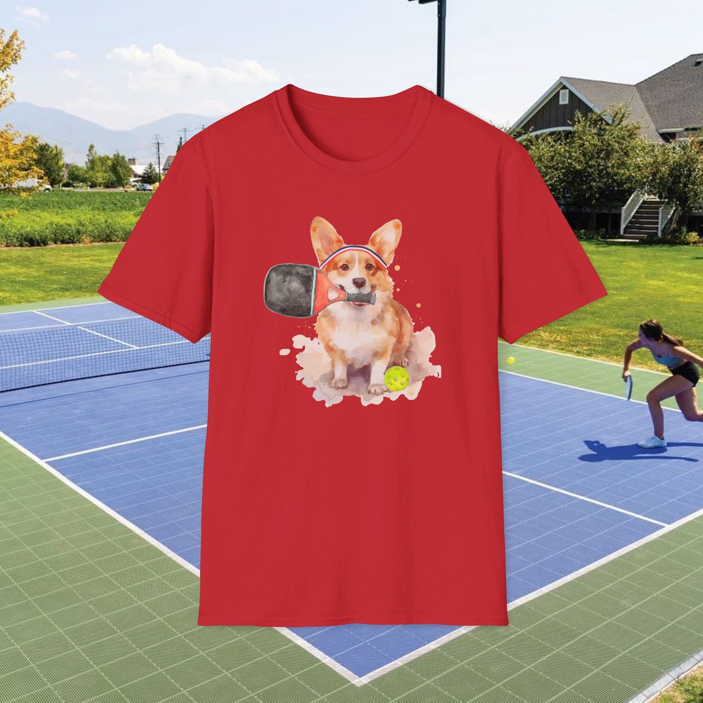 Pickleball Corgi Shirt #5