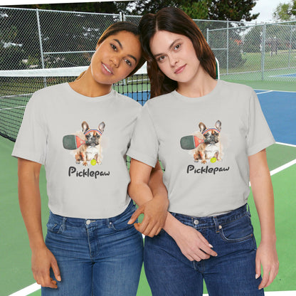 French Bulldog Pickleball Tee