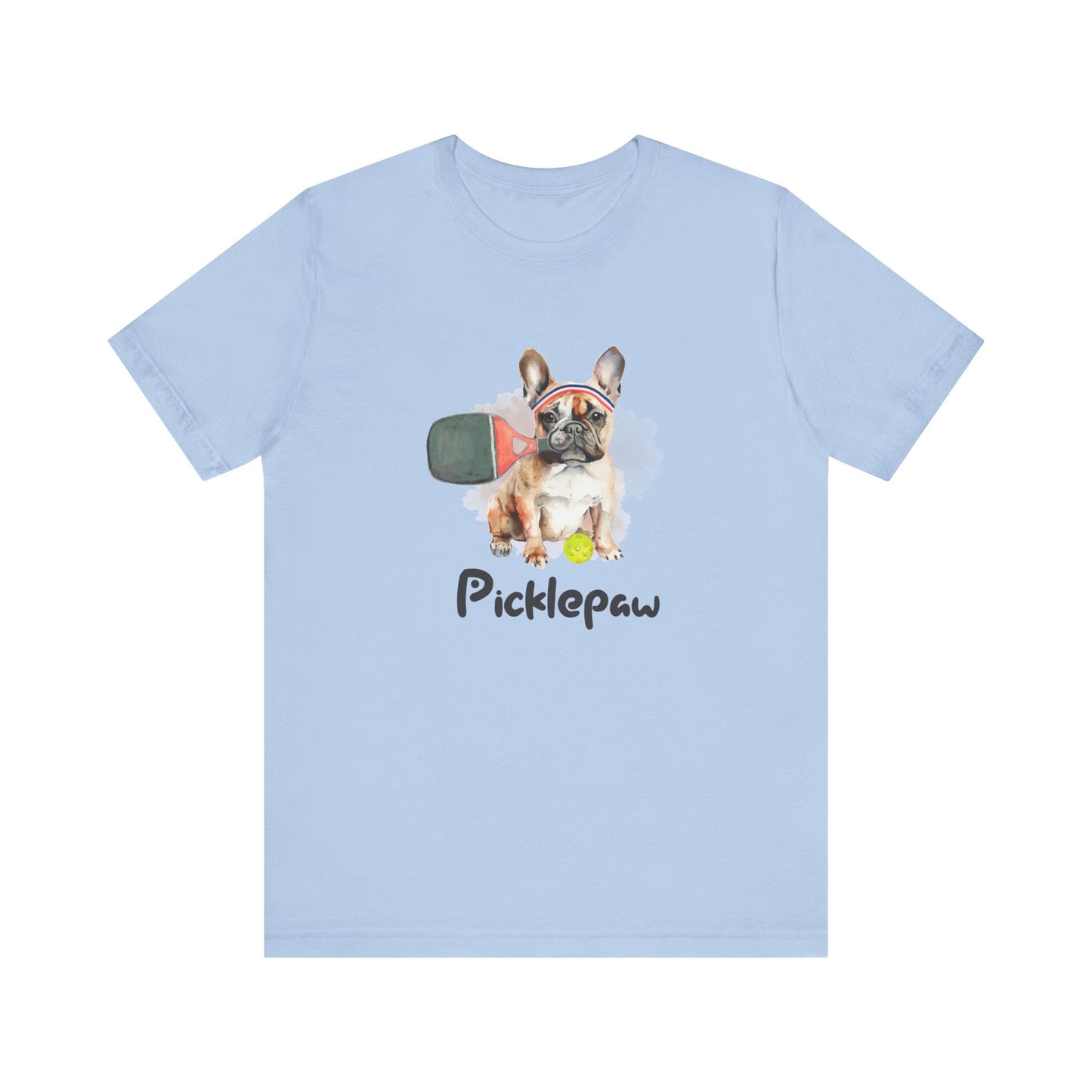 French Bulldog Pickleball Tee