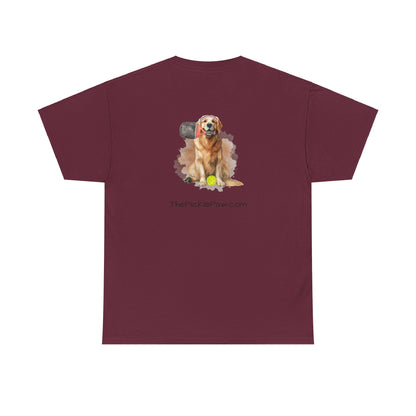 PicklePaw Retriever Cotton Tee