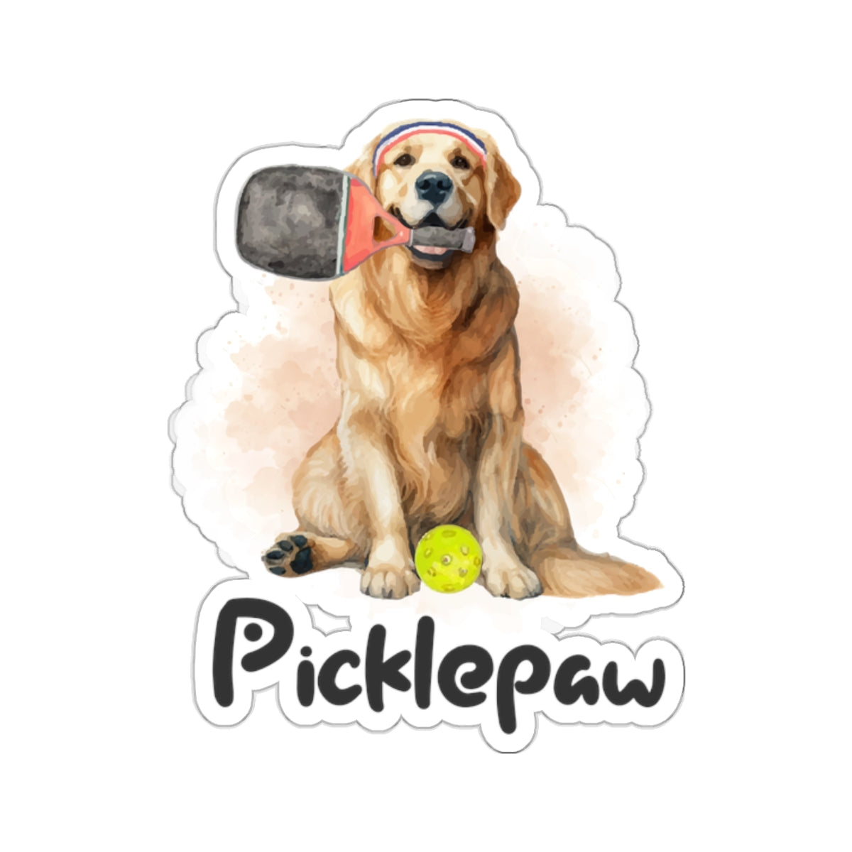 PicklePaw Retriever Stickers