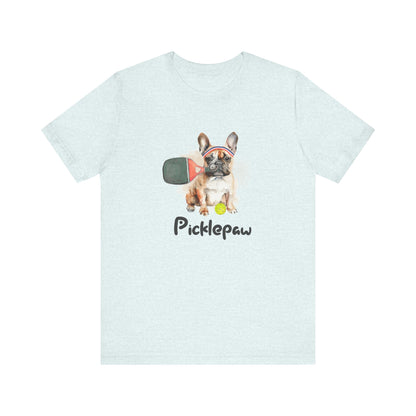 French Bulldog Pickleball Tee