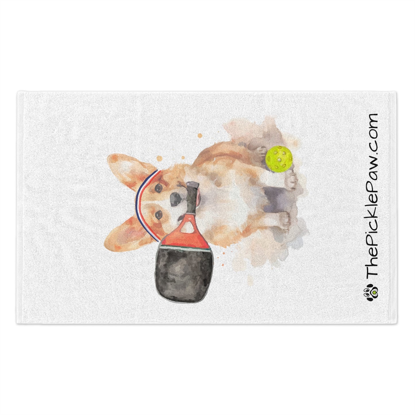 Corgi Pickleball Court Towel