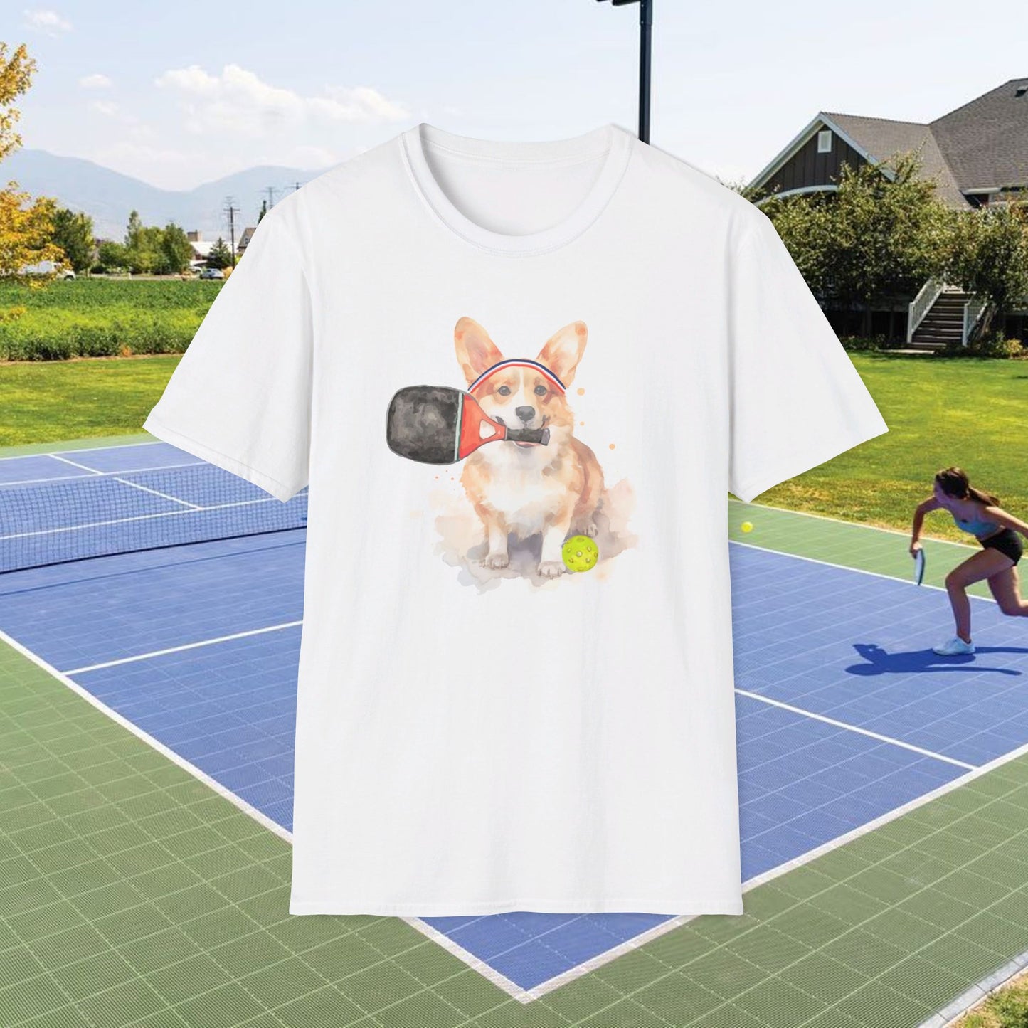 Pickleball Corgi Shirt #5