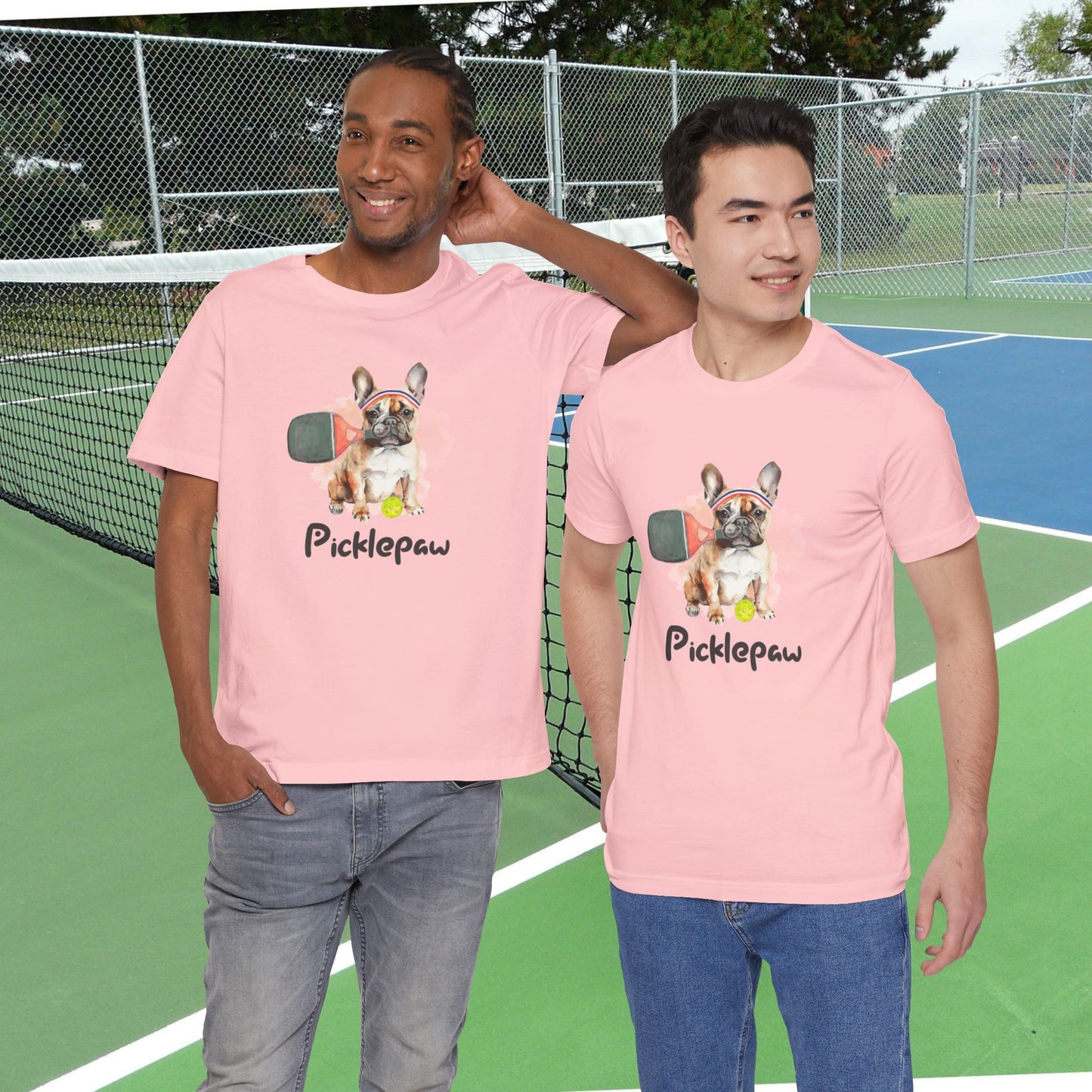 French Bulldog Pickleball Tee