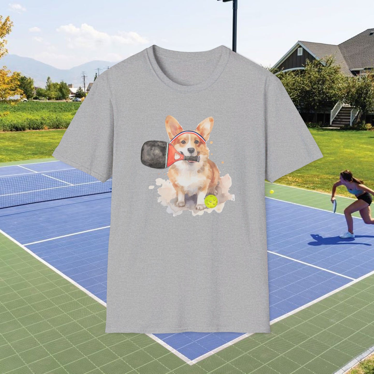 Pickleball Corgi Shirt #5