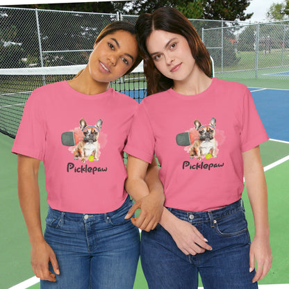 French Bulldog Pickleball Tee