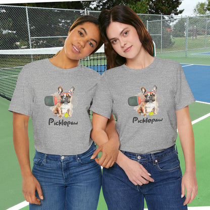 French Bulldog Pickleball Tee