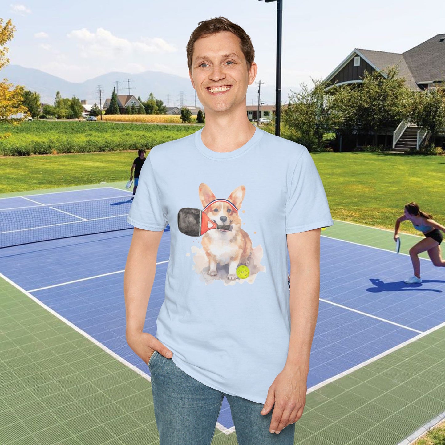 Pickleball Corgi Shirt #5