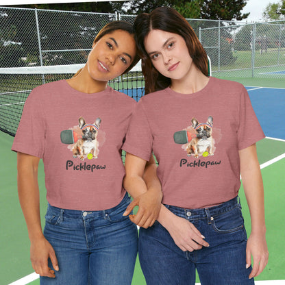 French Bulldog Pickleball Tee