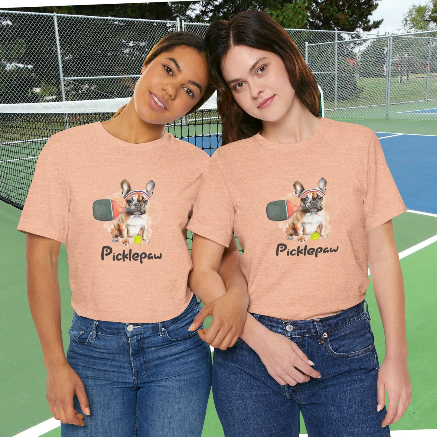 French Bulldog Pickleball Tee